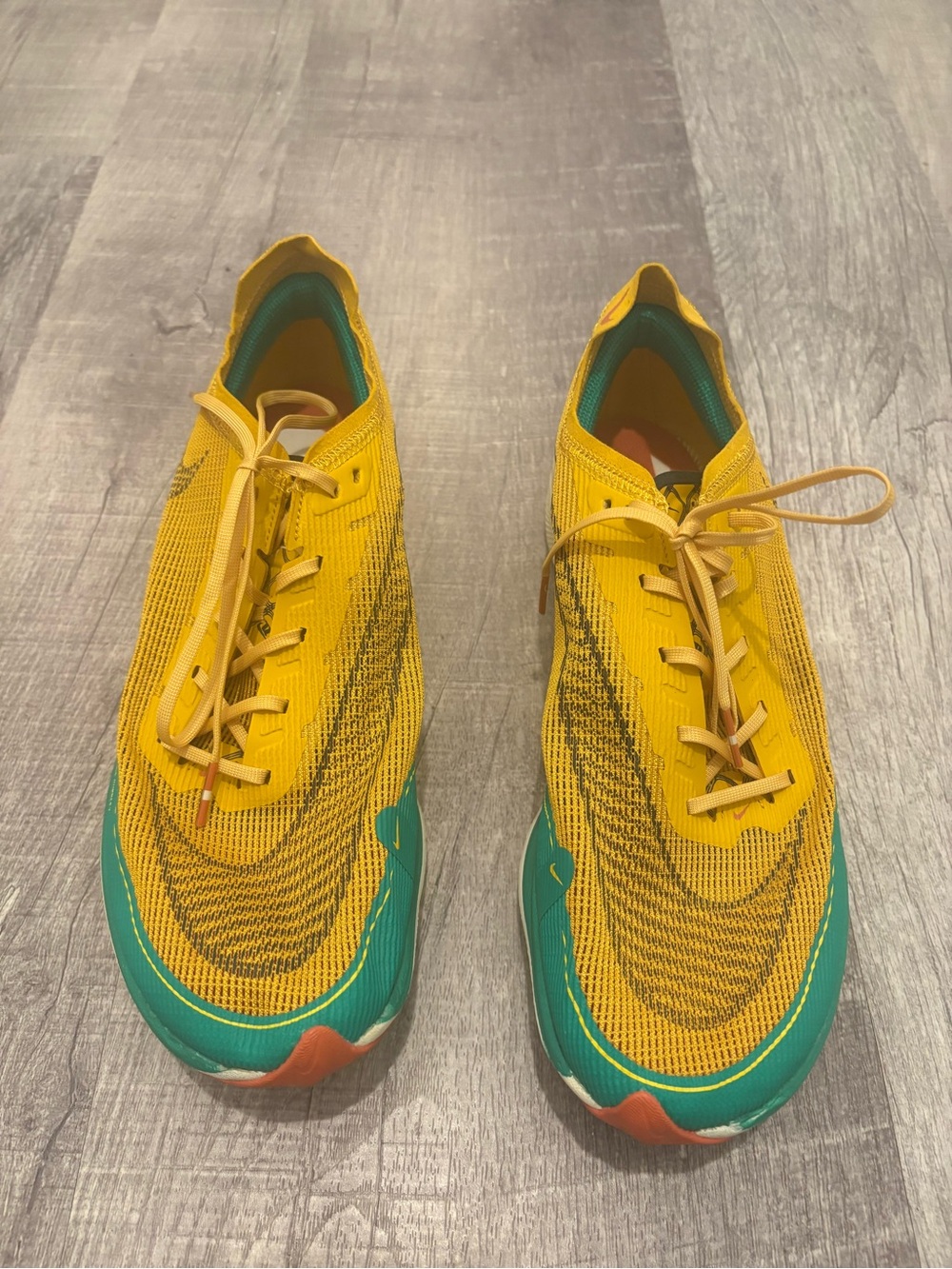 Nike ZoomX Vaporfly NEXT% 2 “Dark Sulfur / Stadium Green” Men’s Size 10